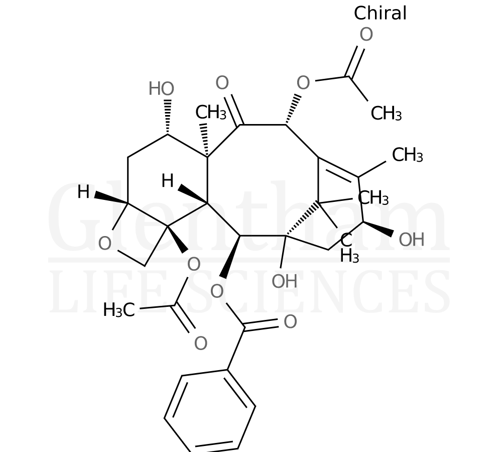 Structure for  Baccatin III  (27548-93-2)
