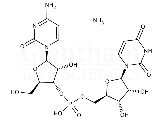 Structure for Cytidyl-3''-5''-uridine ammonium salt
