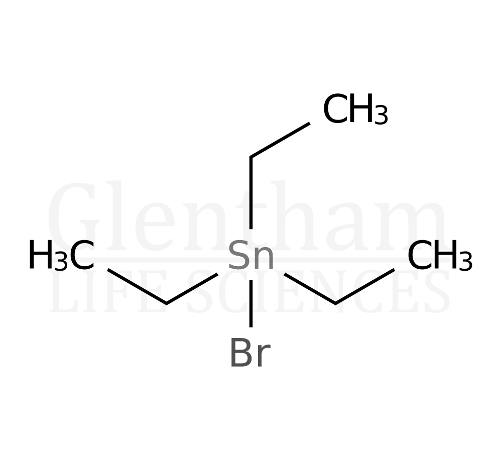 Structure for Triethyltin bromide