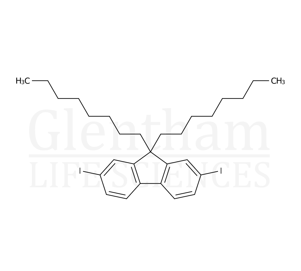 2,7-Dibromo-9,9-dioctylfluorene Structure