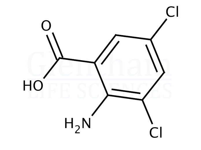 Large structure for  3,5-Dichloroanthranilic acid    (2789-92-6)