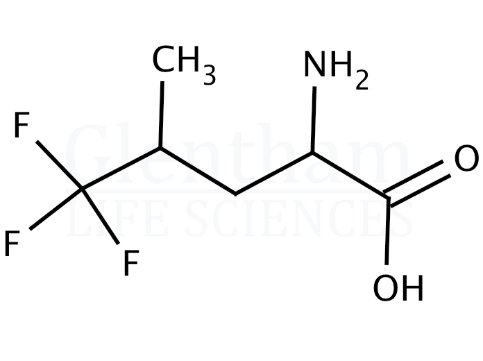 Structure for 5,5,5-Trifluoro-DL-leucine (2792-72-5)