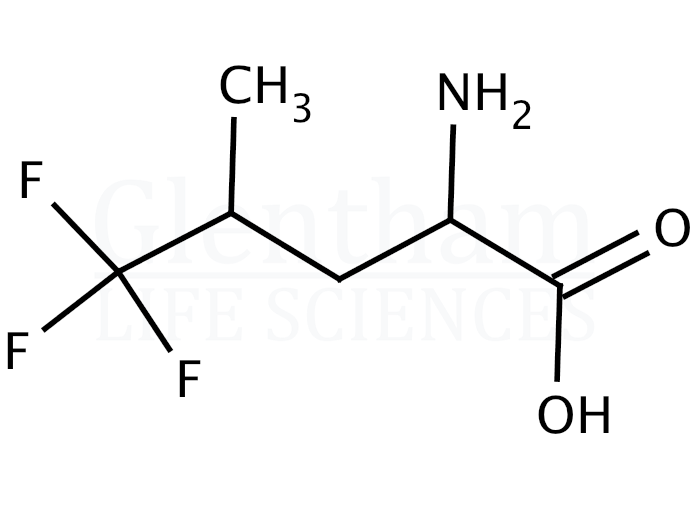 Structure for 5,5,5-Trifluoro-DL-leucine