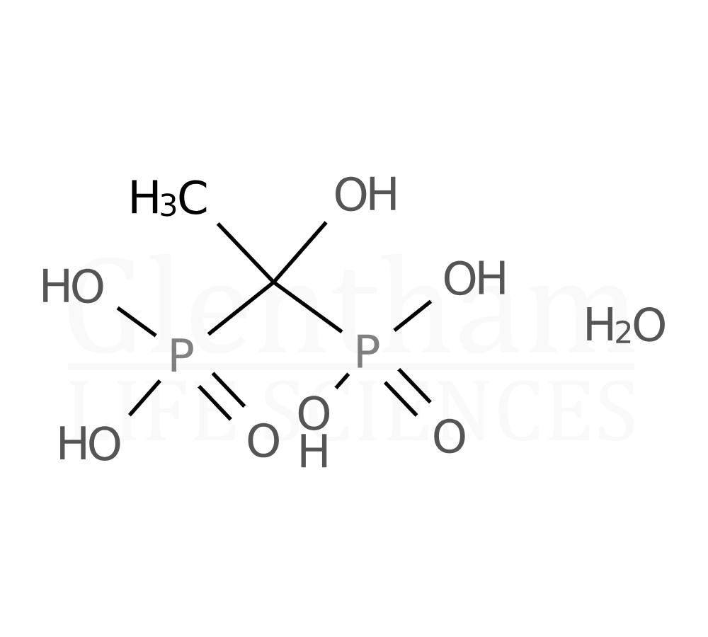 Structure for Etidronic acid