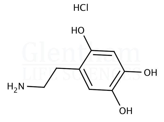 Structure for 6-Hydroxydopamine hydrochloride