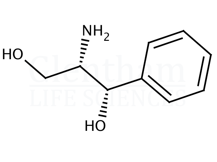 (1S,2S)-(+)-2-Amino-1-phenyl-1,3-propanediol Structure