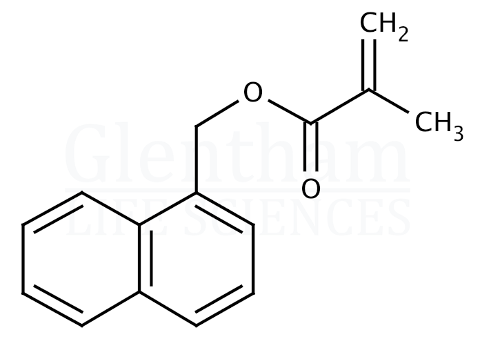 (1-Naphthyl)methyl methacrylate Structure