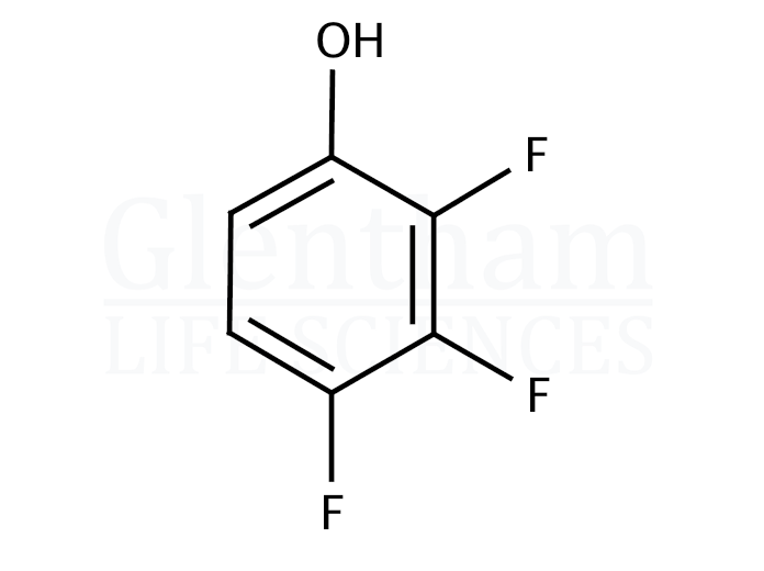 2,3,4-Trifluorophenol Structure