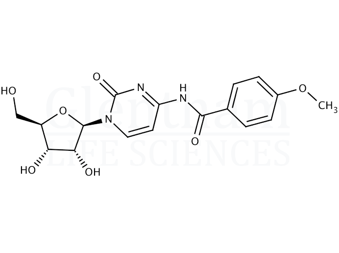 N4-Anisoylcytidine Structure