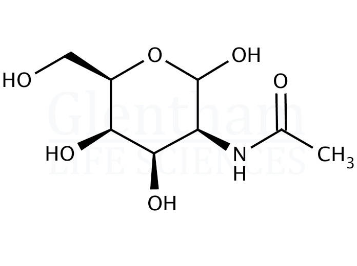 2-Acetamido-2-deoxy-D-talopyranose Structure