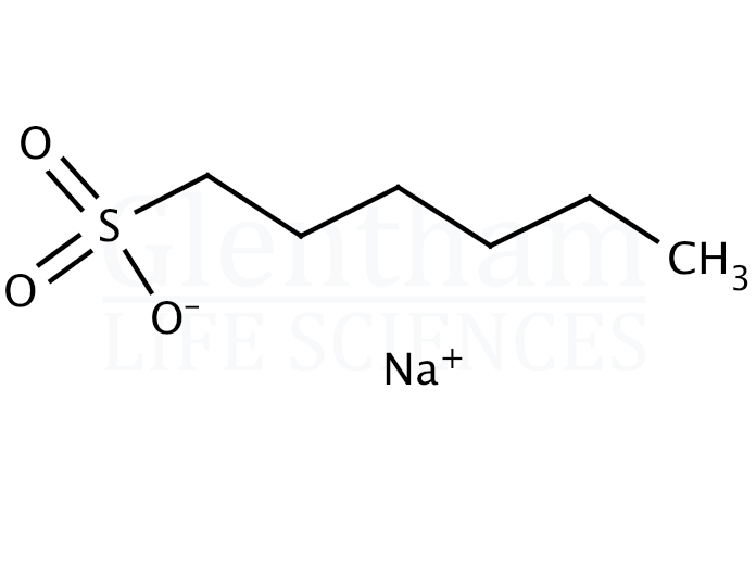 1-Hexanesulfonic acid sodium salt, HPLC grade Structure