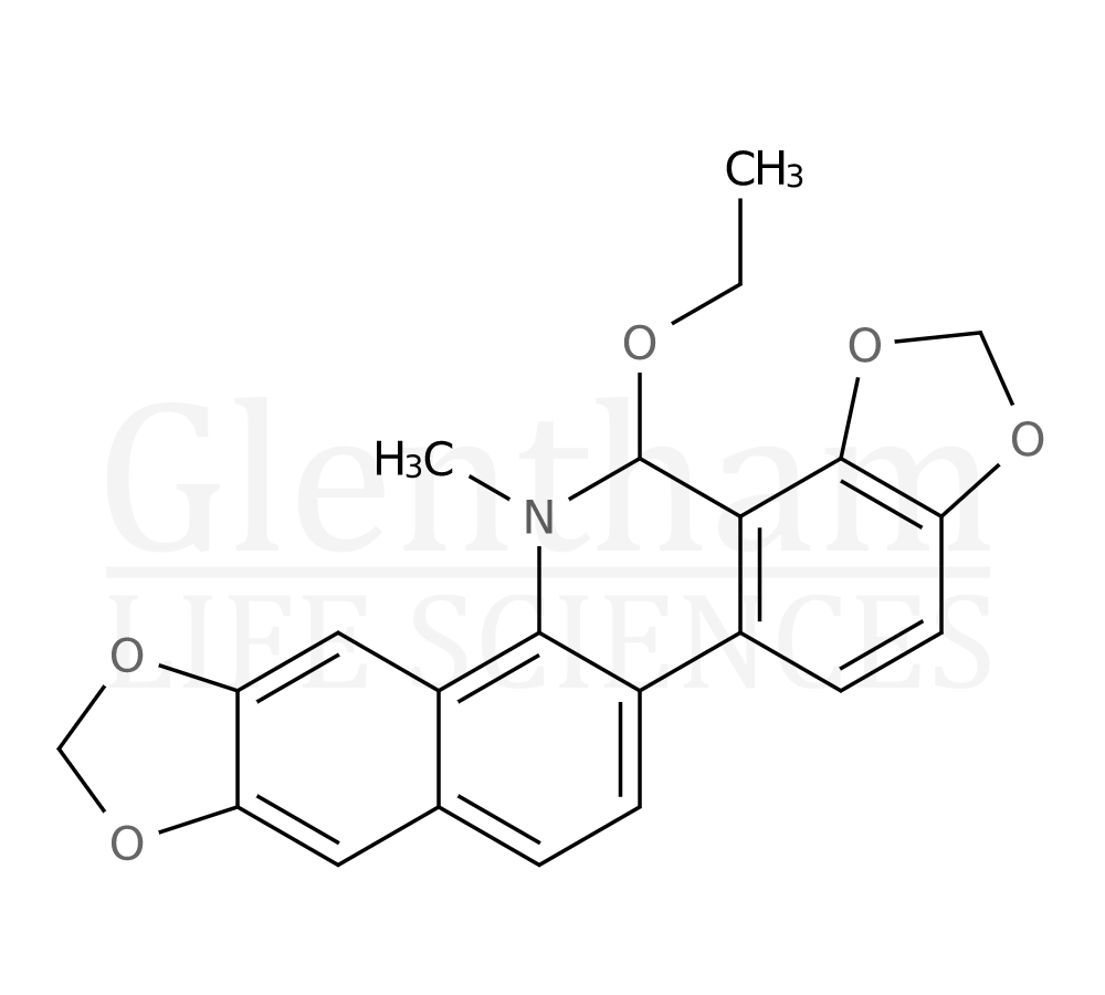 Structure for 6-Ethoxysanguinarine