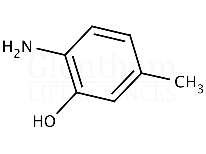2-Amino-5-methylphenol Structure