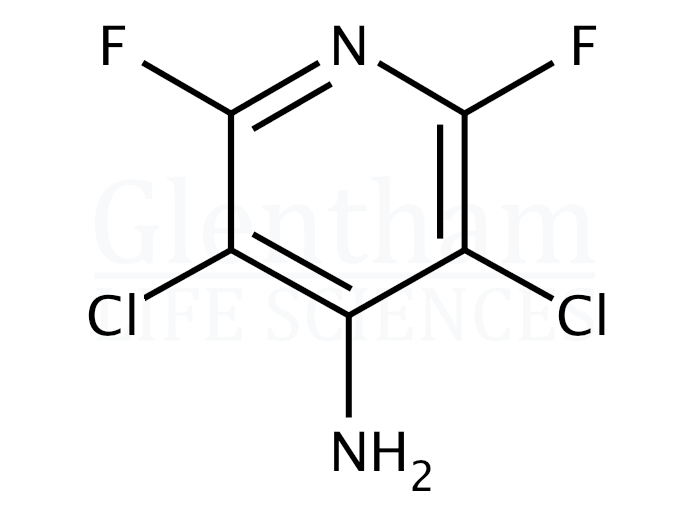 4-Amino-3,5-dichloro-2,6-difluoropyridine Structure