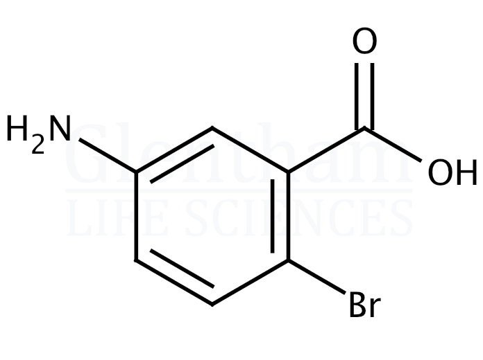 Structure for 5-Amino-2-bromobenzoic acid 