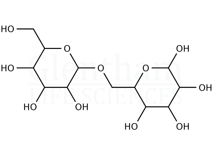 Structure for 6-O-b-D-Galactopyranosyl-D-glucopyranose