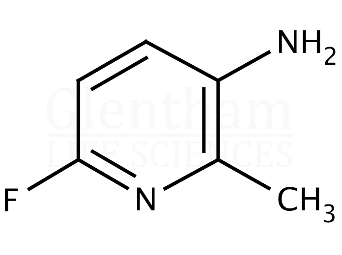 3-Amino-6-fluoro-2-picoline (3-Amino-6-fluoro-2-methylpyridine) Structure