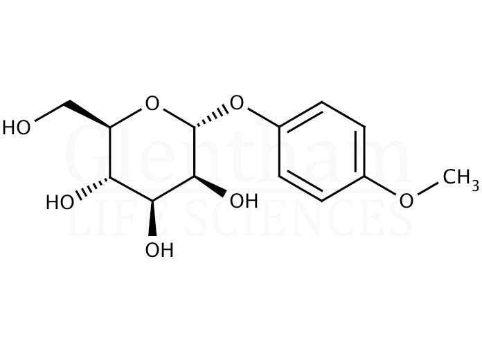4-Methoxyphenyl a-D-mannopyranoside Structure
