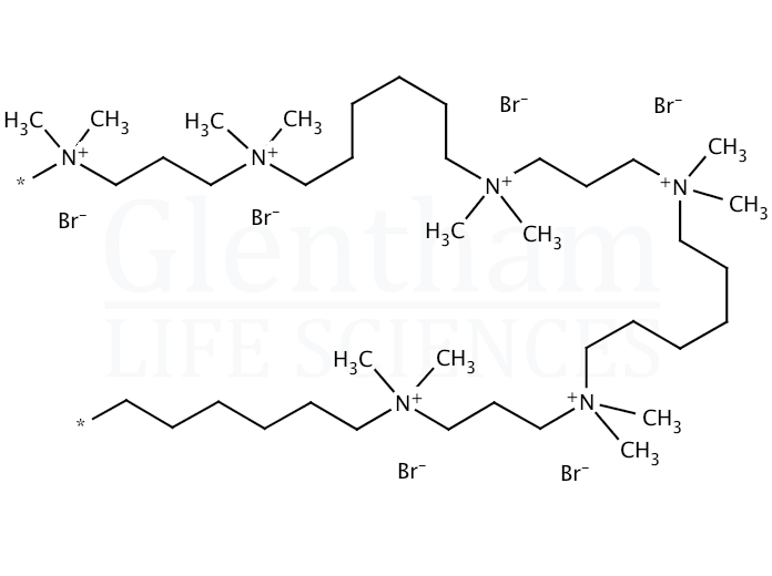 Hexadimethrine bromide Structure