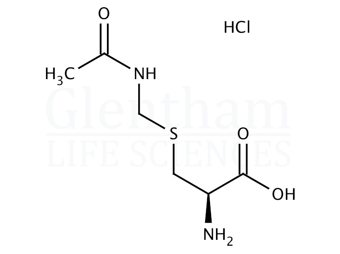 S-Acetamidomethyl-L-cysteine hydrochloride Structure