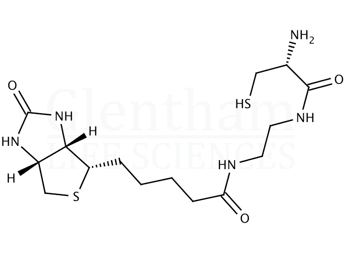 N-Biotinyl-N''-cysteinyl ethylenediamine trifluoroacetic acid salt Structure