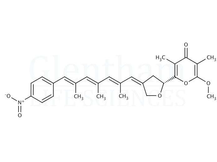 Structure for Neoaureothin (28900-27-8)