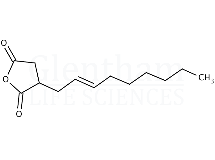 (2-Nonen-1-yl)succinic anhydride Structure