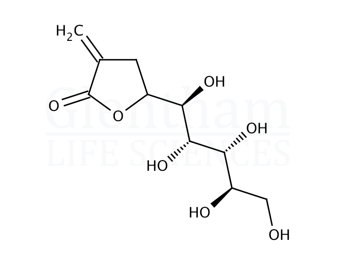 2,3-Dideoxy-2-methylene-D-glycero-D-galacto-nononic Acid γ-Lactone Structure