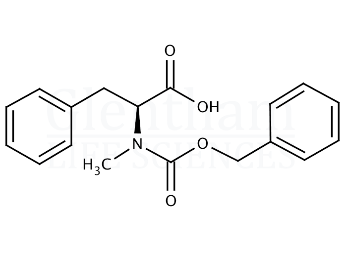 Structure for  Z-N-Me-Phe-OH   (2899-07-2)