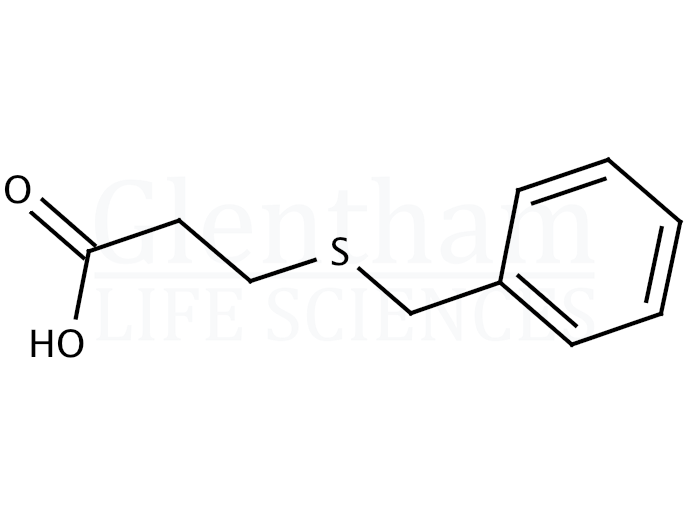 Structure for 3-Benzylthiopropionic acid