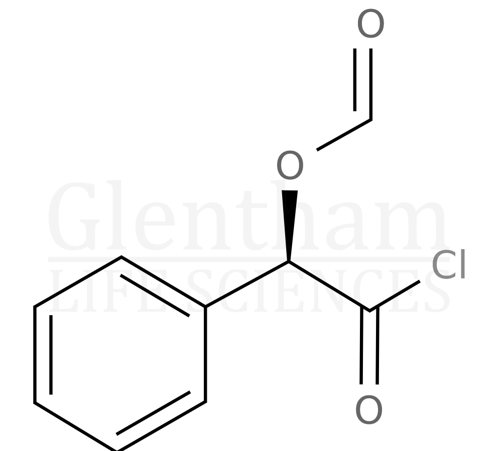 (R)-(-)-O-Formylmandeloyl chloride Structure