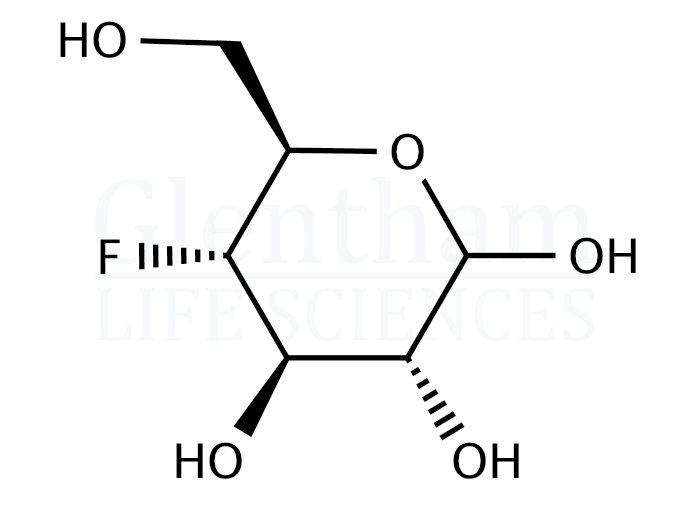 Structure for 4-Deoxy-4-fluoro-D-glucose