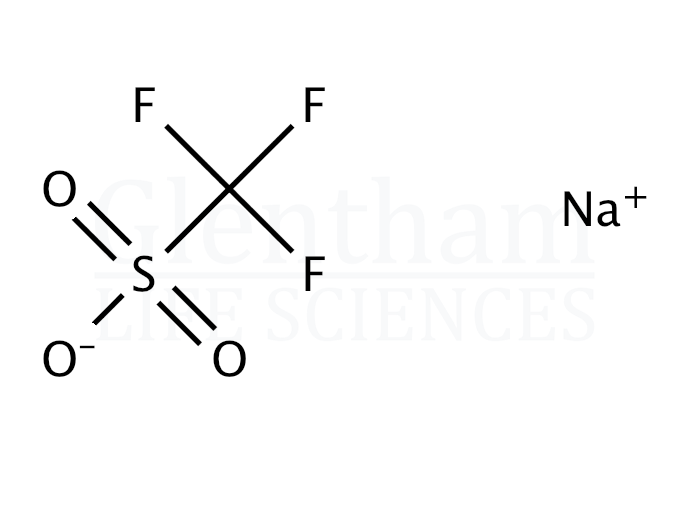 Structure for  Sodium trifluoromethanesulfonate  (2926-30-9)