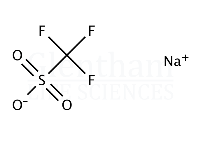 Sodium trifluoromethanesulfonate Structure