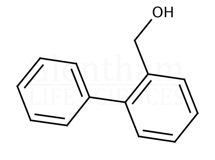 2-Biphenylmethanol Structure