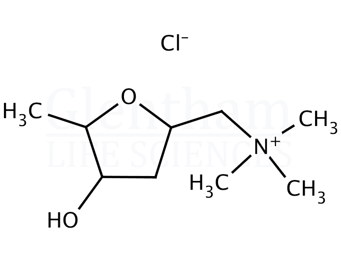 Structure for  (±)-Muscarine chloride hydrate  (2936-25-6)
