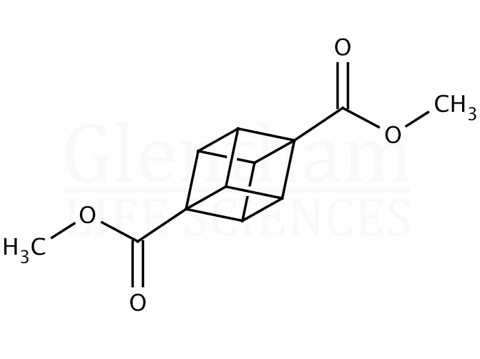Dimethyl 1,4-cubanedicarboxylate Structure