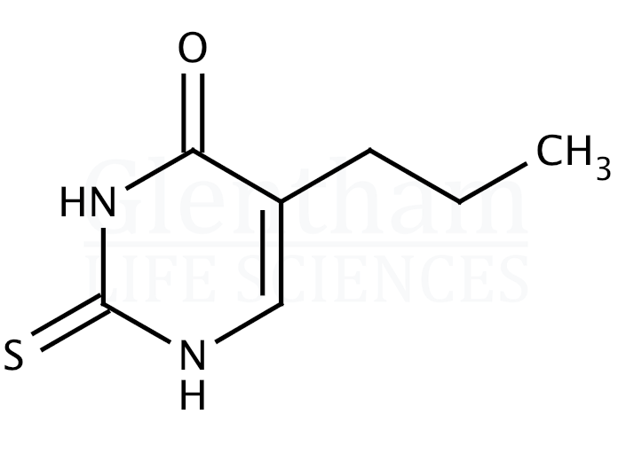 5-Propyl-2-thiouracil Structure