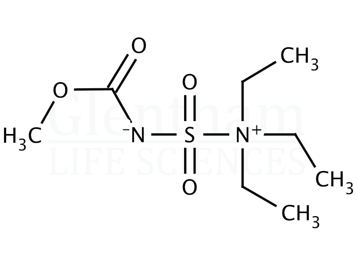 Structure for (Methoxycarbonylsulfamoyl)triethylammonium hydroxide, inner salt (burgess reagent)