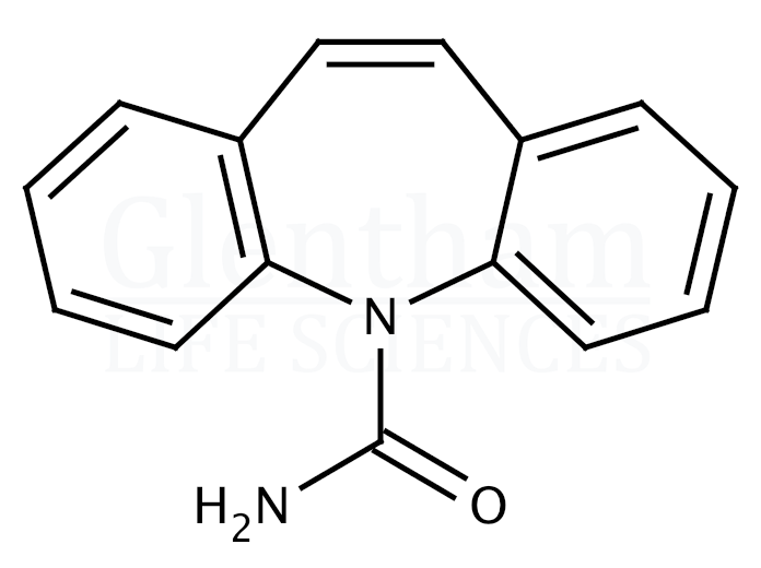 Carbamazepine, USP grade Structure