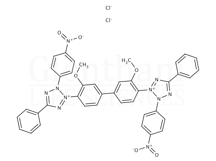 Structure for Nitroblue tetrazolium chloride, 98.0%