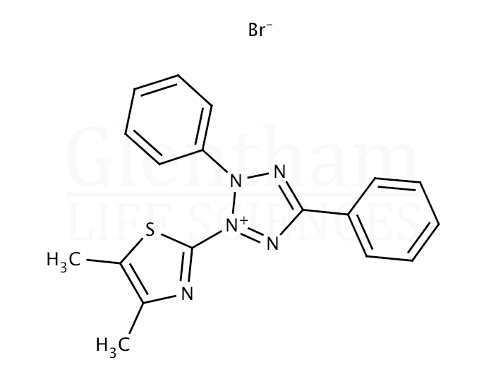 Structure for Thiazolyl blue tetrazolium bromide