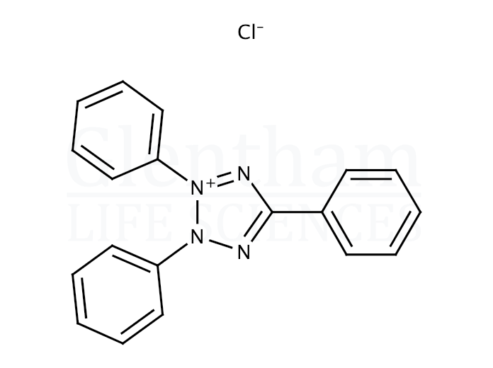 Structure for 2,3,5-Triphenyltetrazolium chloride, 99%