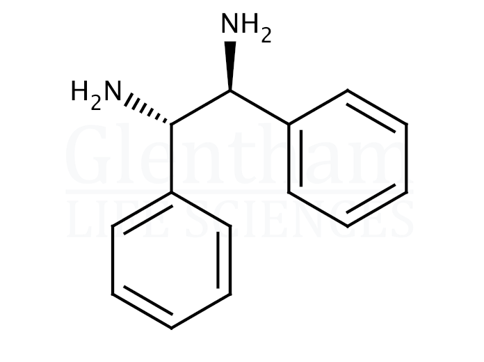 (1S,2S)-(-)-1,2-Diphenylethylenediamine Structure