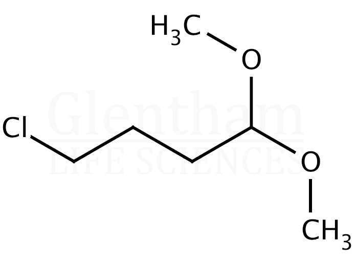4-Chloro butanal dimethyl acetal Structure