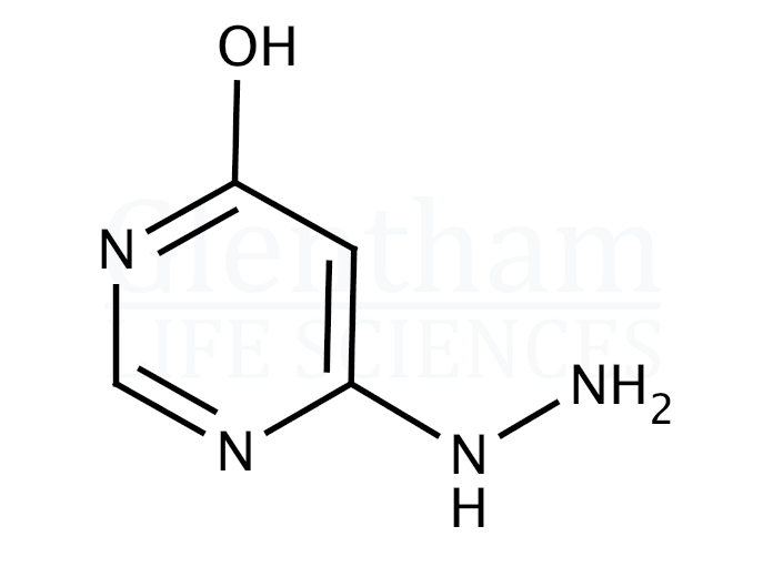 4-Hydrazino-6-hydroxypyrimidine Structure