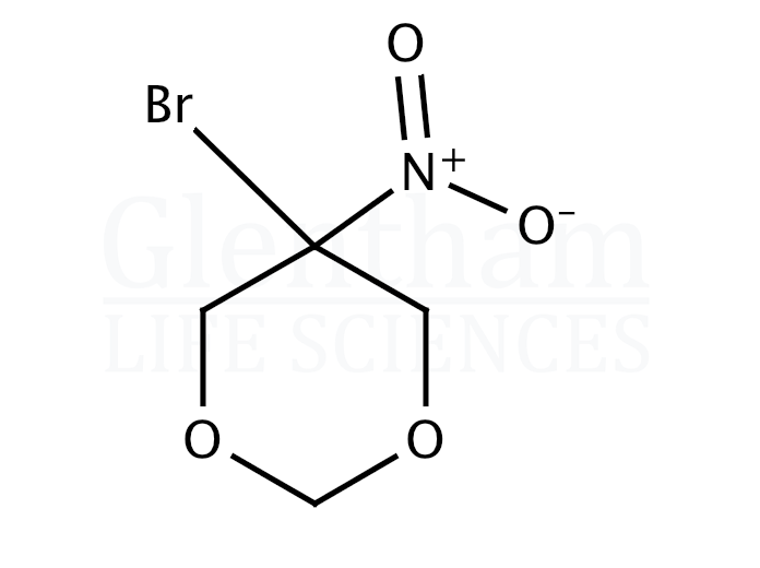 5-Bromo-5-nitro-1,3-dioxane Structure