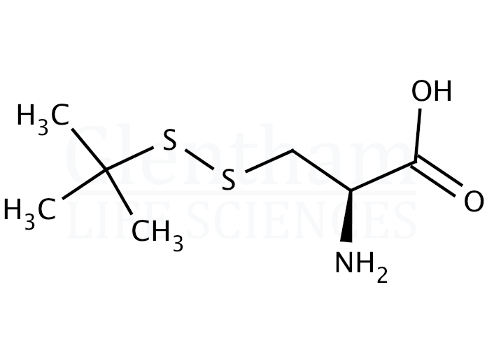 S-tert-Butylmercapto-L-cysteine  Structure