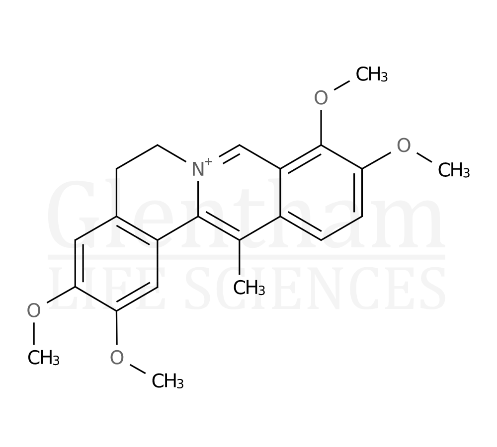 Dehydrocorydalin Structure