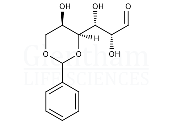 4,6-O-Benzylidene-D-galactose Structure
